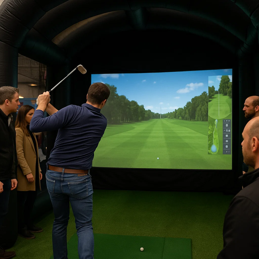 Golf Simulator Rental in Summit Hill. PA