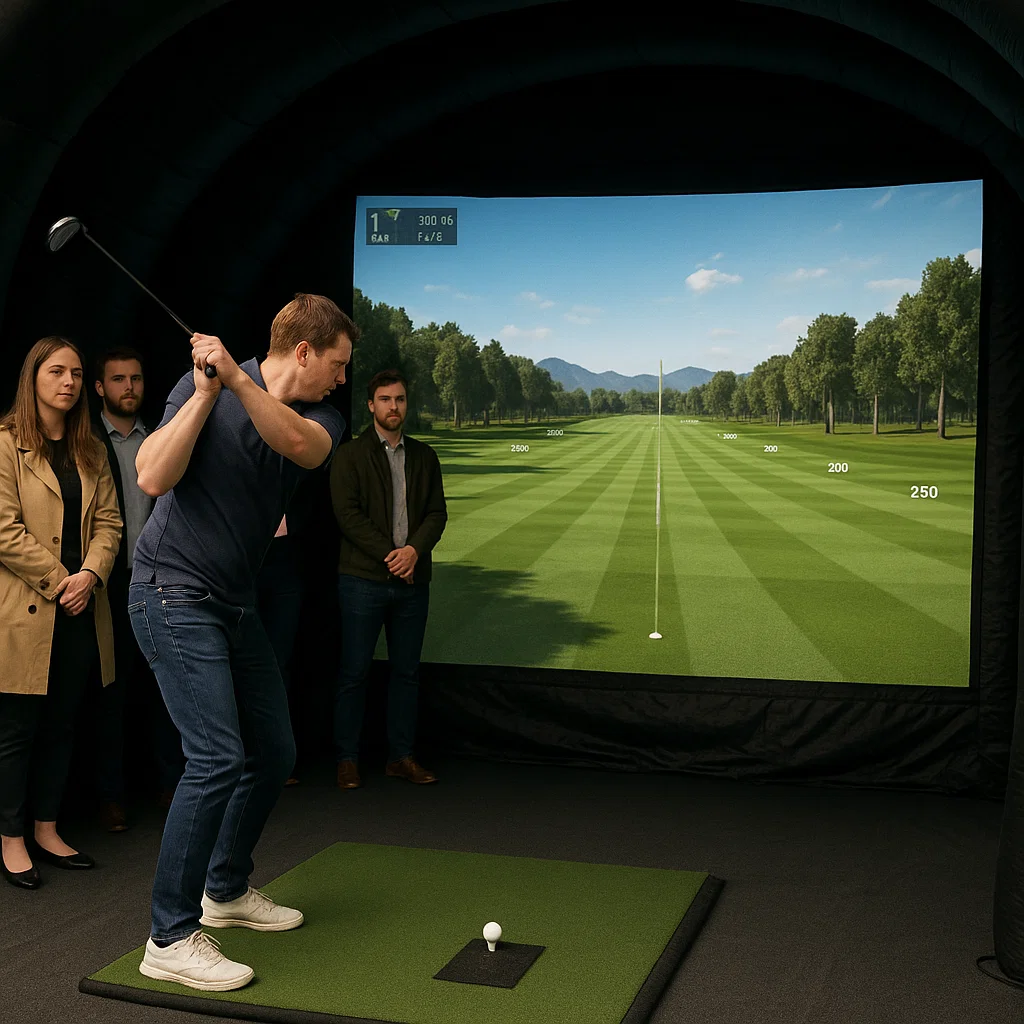 Picture of Indoor Golf Simulator Rental Lansdowne, PA