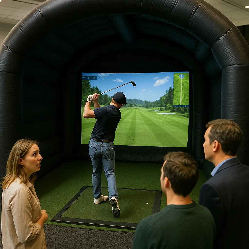 Inter@ctive Golf Simulator HD Golf Simulator Rental — Sykesville