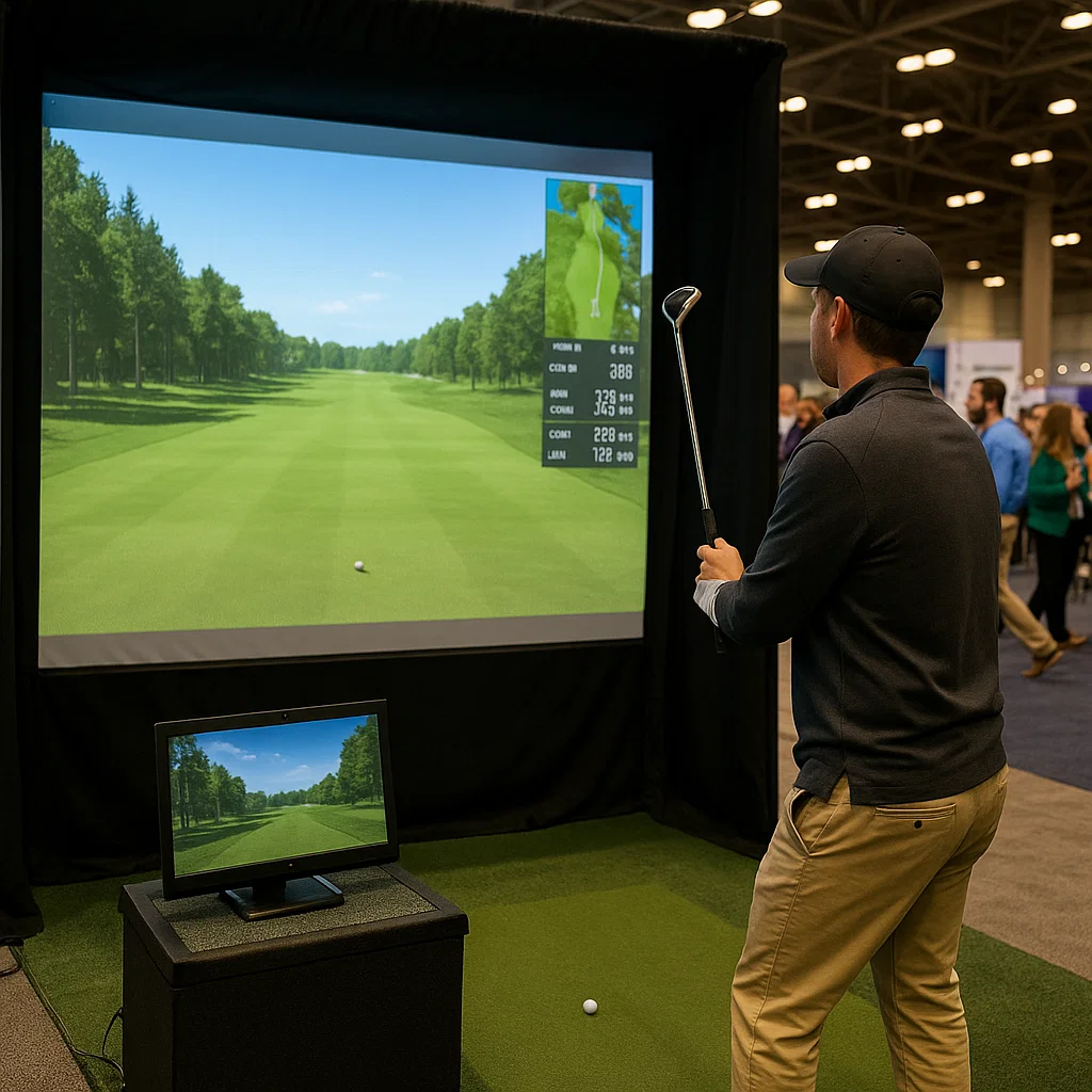 Picture of Golf Simulator Rentals in Union Dale, PA