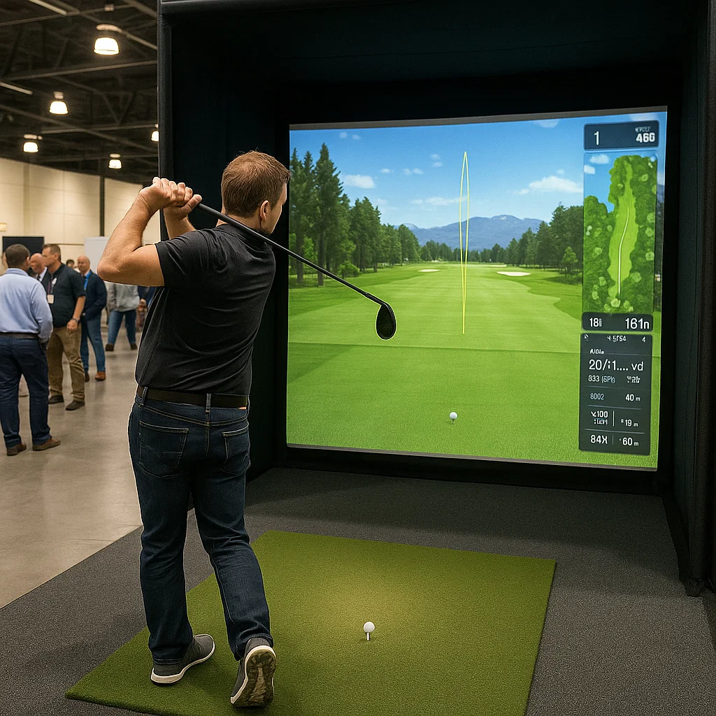 Golf Simulator Rental in Oaklyn. NJ