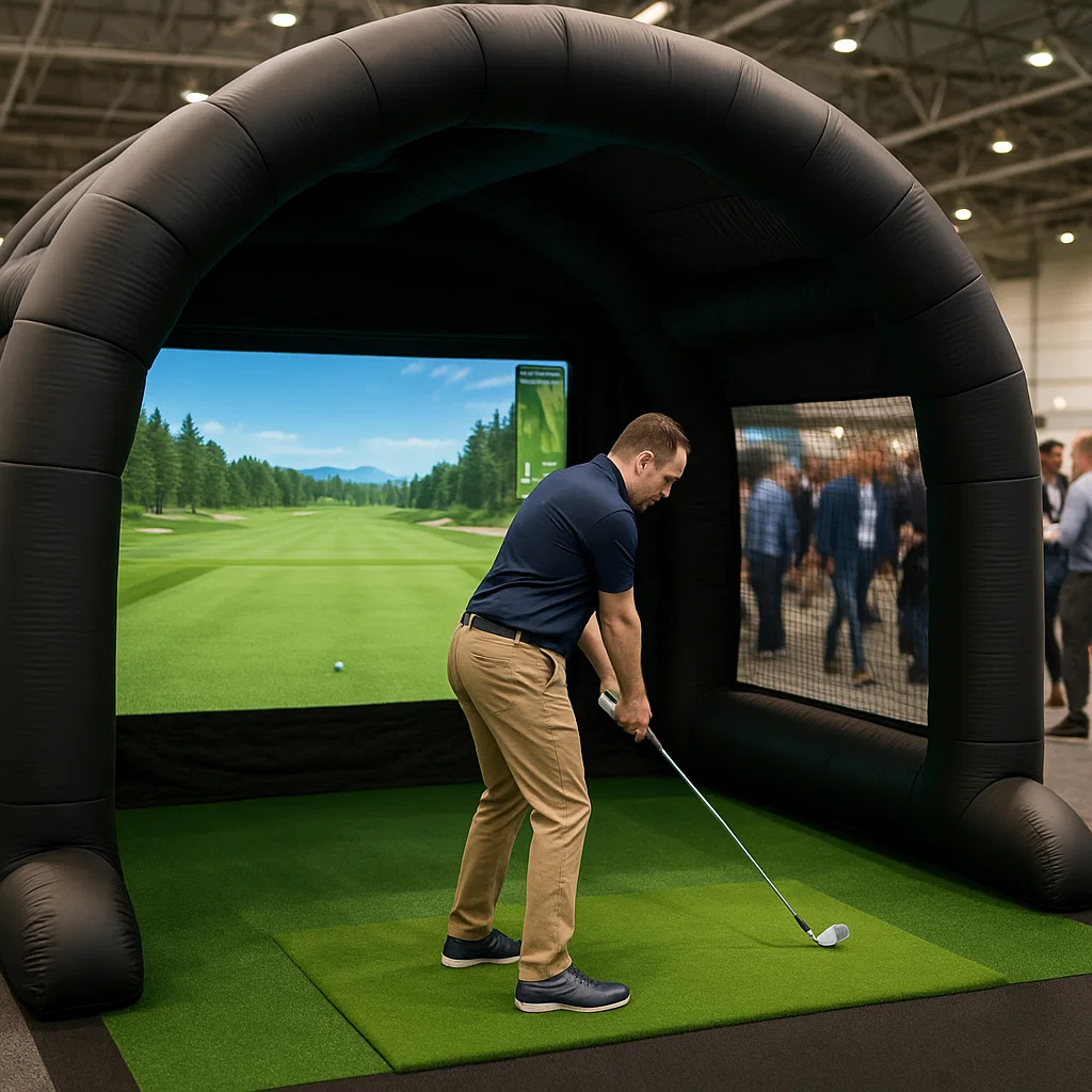 HD Golf Simulator Rental — Salisbury