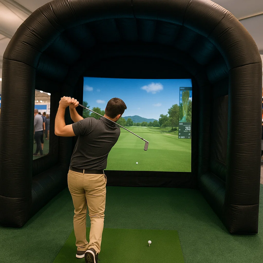 Golf Simulator Rental in Atlantic City. NJ
