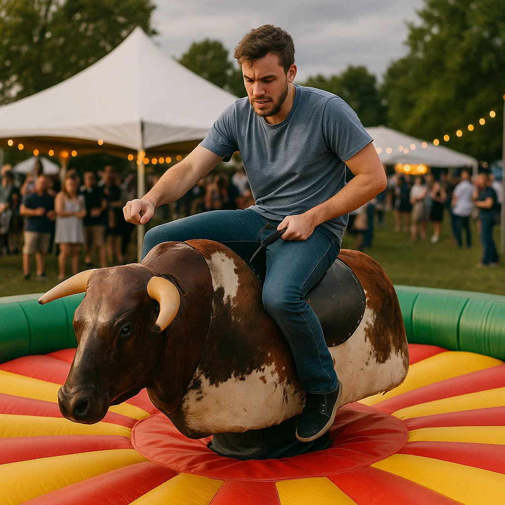 Mechanical Bull Rentals Service for Pennsylvania Counties and Ci