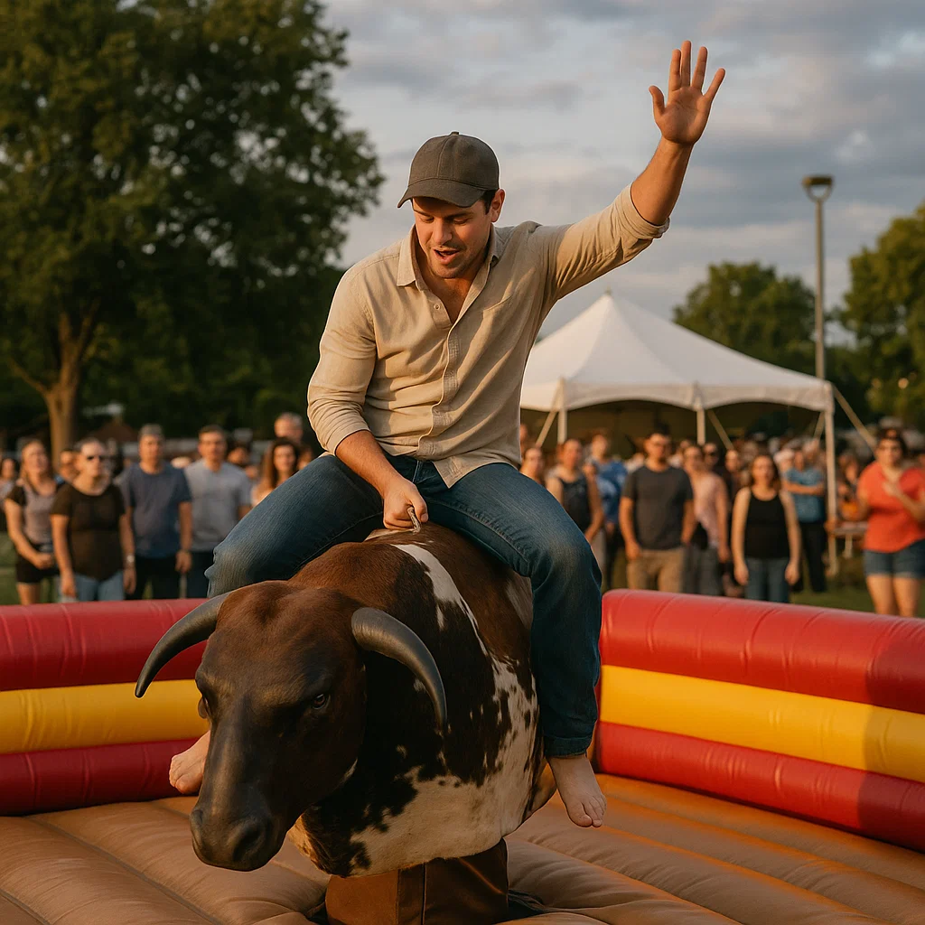 Mechanical Bull Ride Rental Service  –  Mount Airy, MD