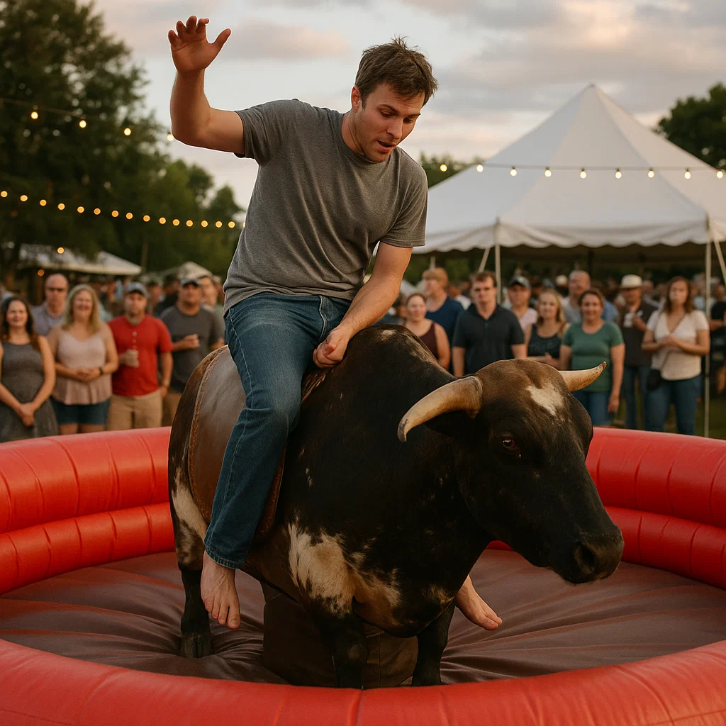 Mechanical Bull Ride Package in Chatham, NY