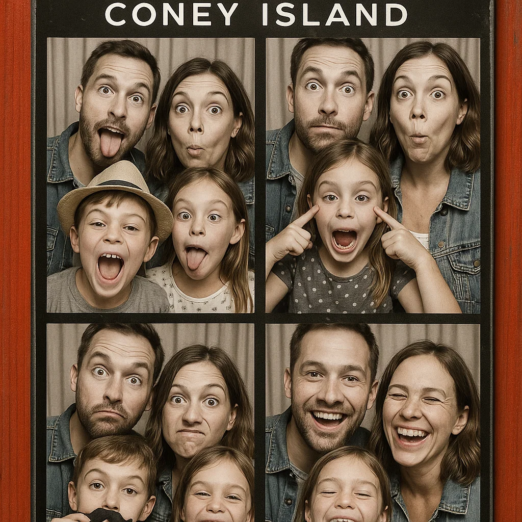 Guests strike silly props in corporate gala photo booth rental by Party Pros East Coast