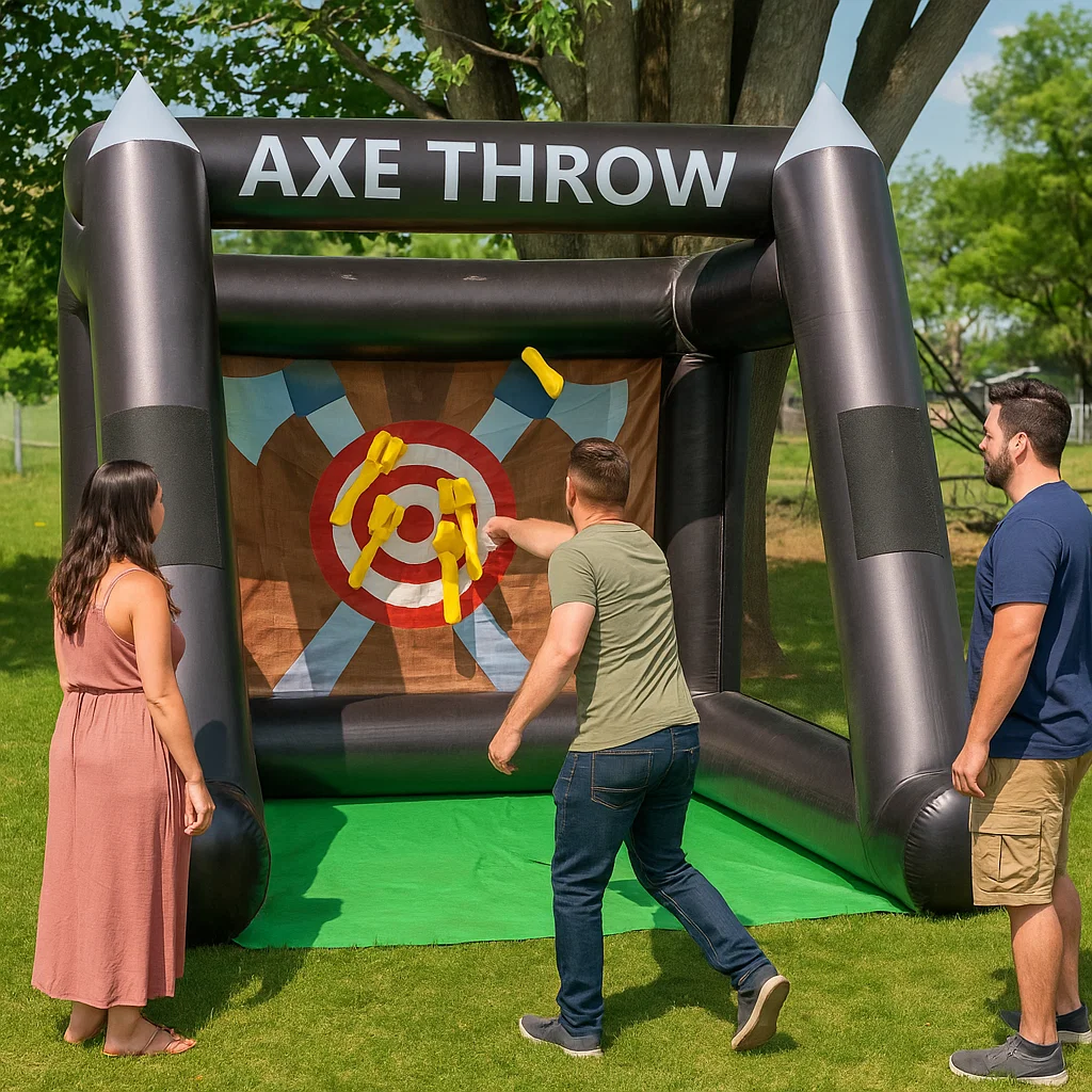 Inflatable Axe Throwing Rentals in Staten Island, NY | Party Pros