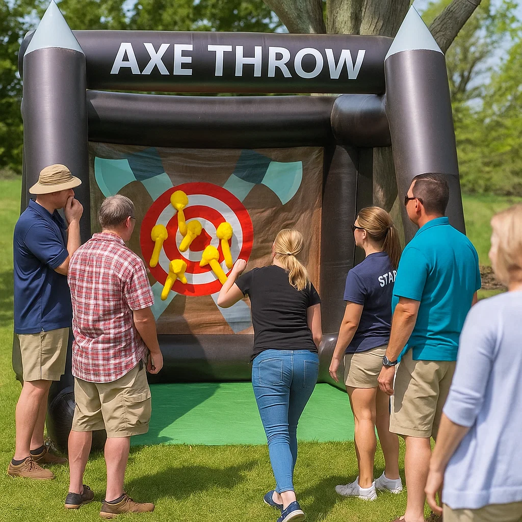 delivered and set up; great centerpiece attraction.