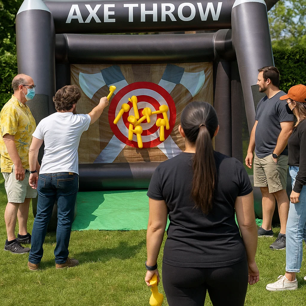 ready for indoor or outdoor use; photo-friendly event setup.