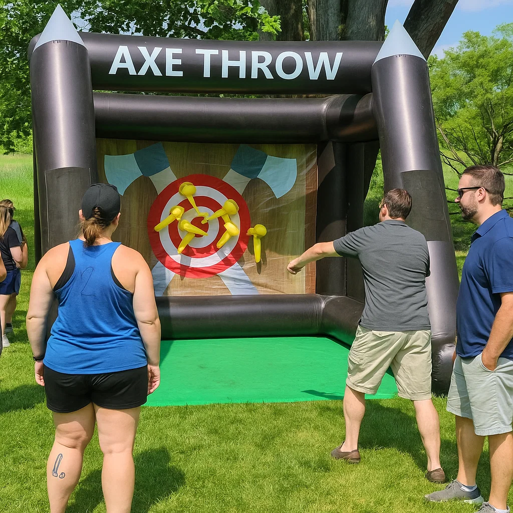 with trained attendant available; fun and safe for all ages.