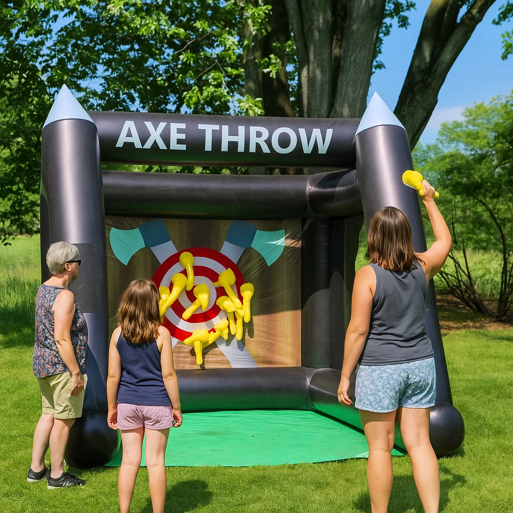 with trained attendant available; fun and safe for all ages.