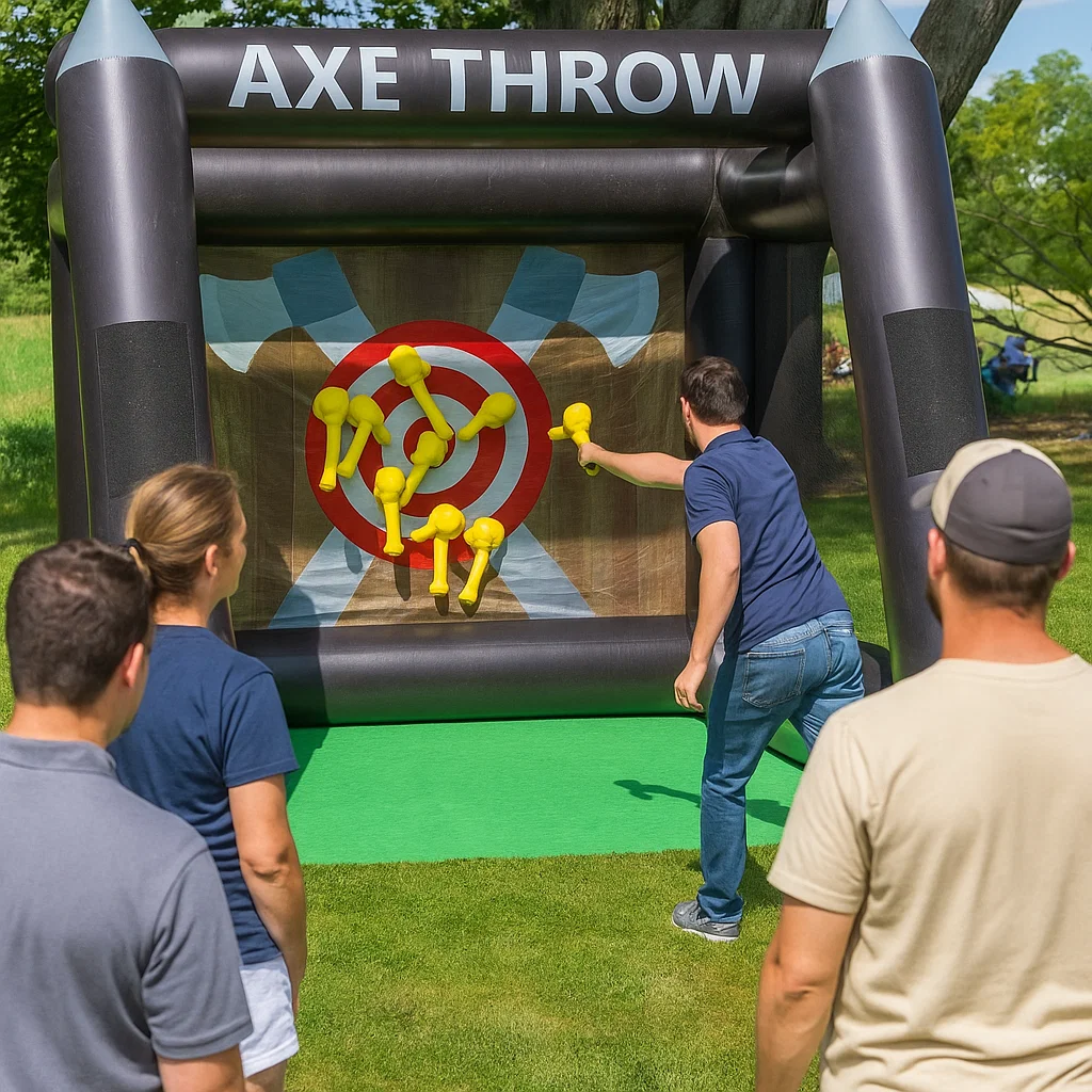 portable and event friendly; fun and safe for all ages.