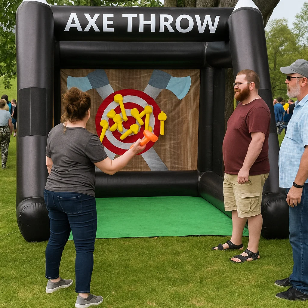 with quick setup and teardown; great centerpiece attraction.