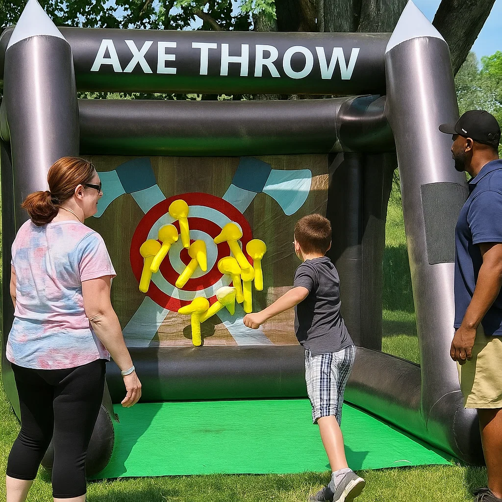 with quick setup and teardown; great centerpiece attraction.