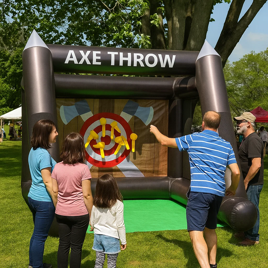 portable and event friendly; adds a competitive challenge.