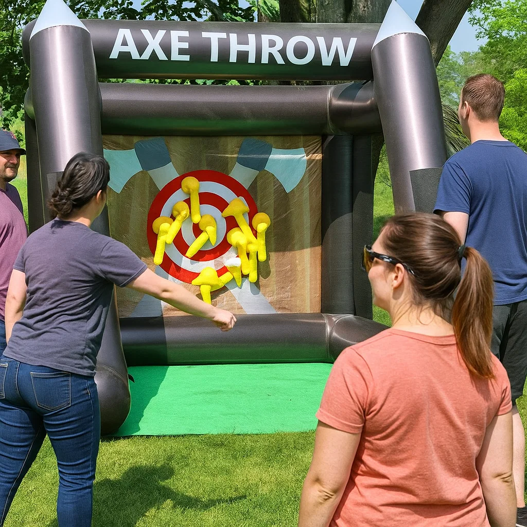 Inflatable Axe Throwing Rentals in Dundalk, MD | Party Pros East Coast