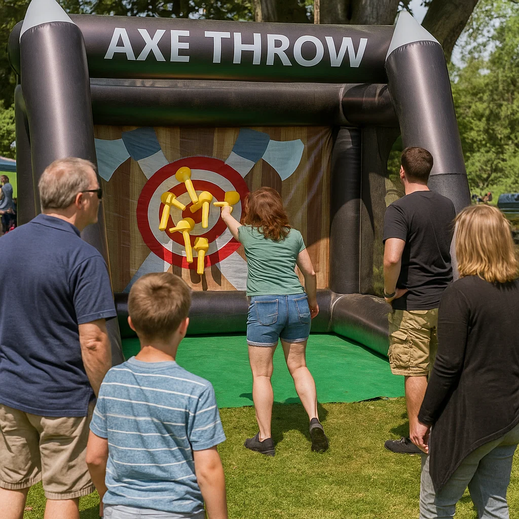 with safety-focused rules; great centerpiece attraction.