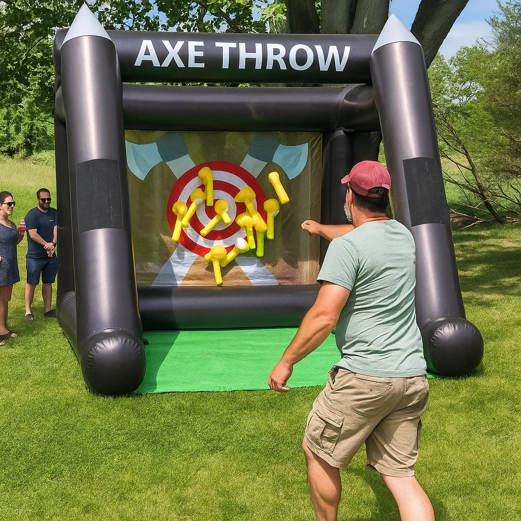 delivered and set up; adds a competitive challenge.