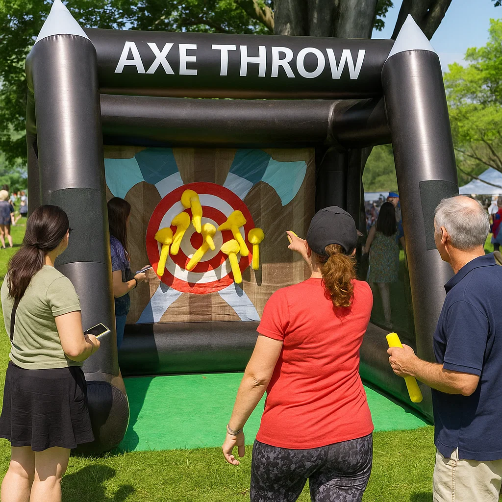 portable and event friendly; boosts engagement and dwell time.