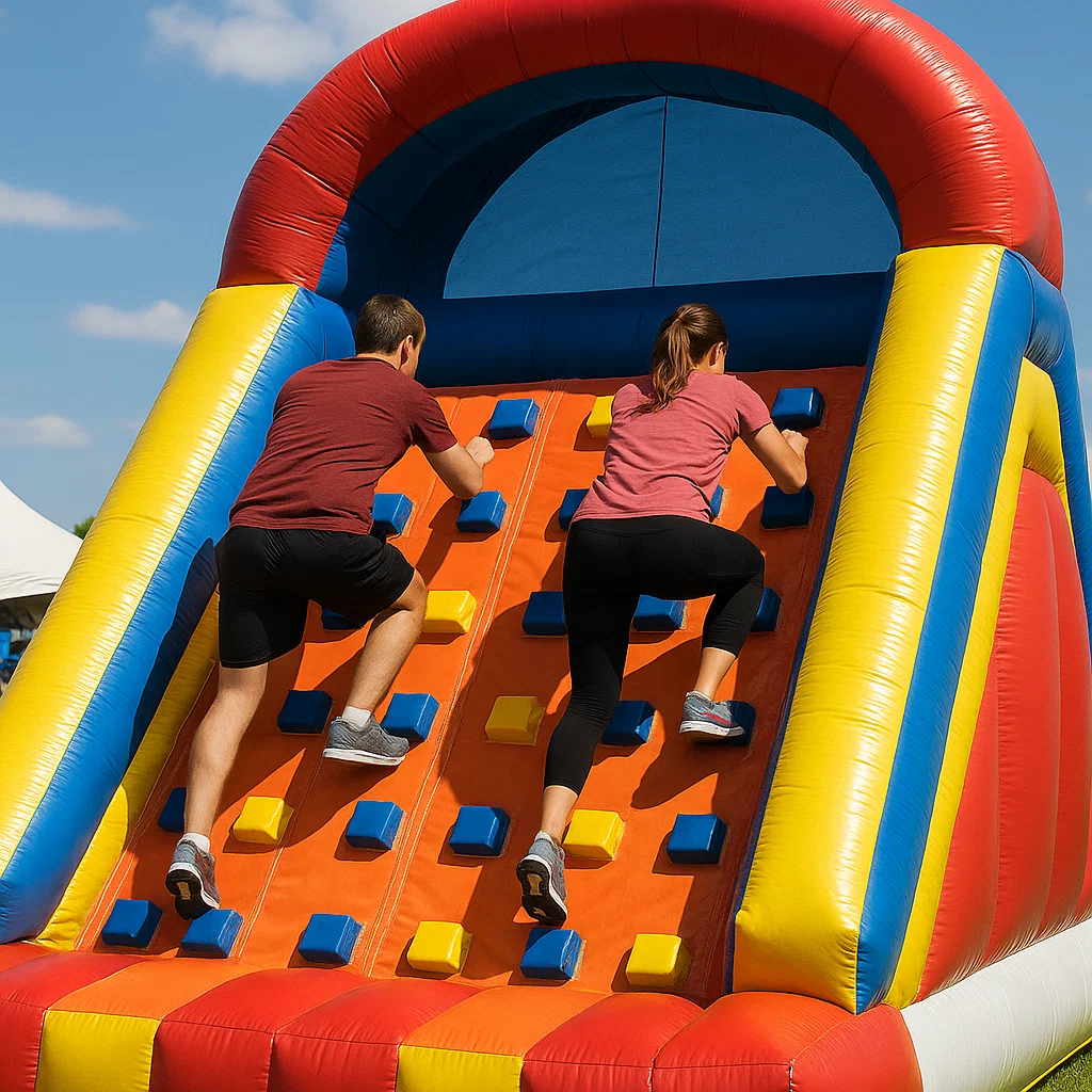 Inflatable obstacle course rental