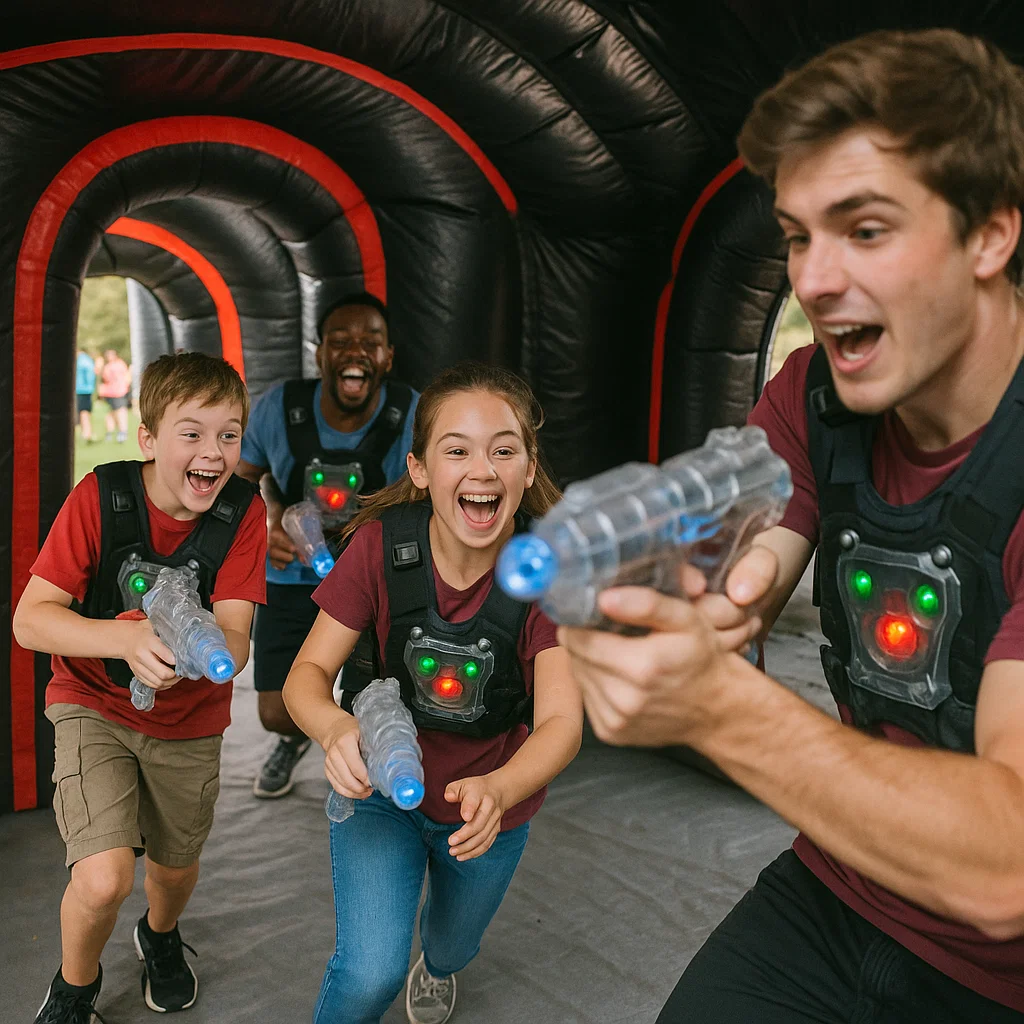 Laser tag rentals — college rec center tournament play