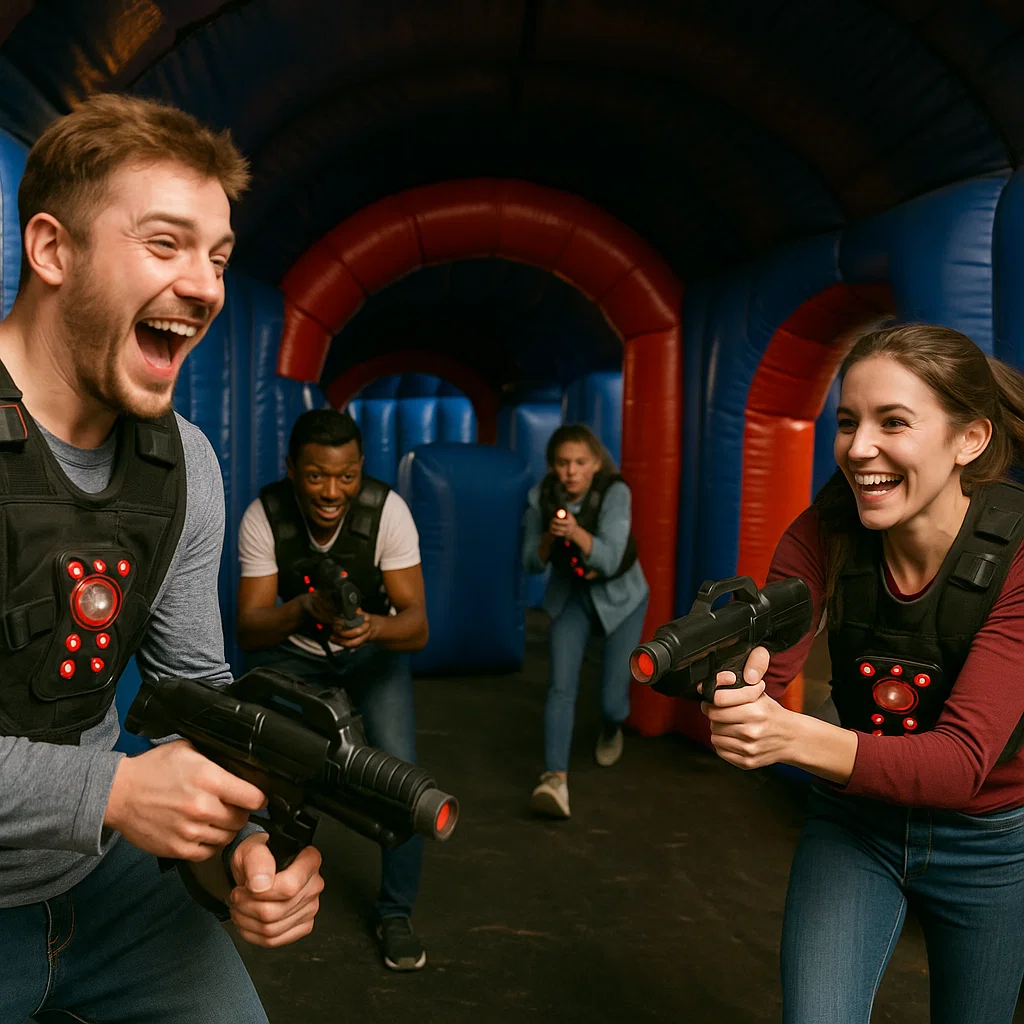Laser tag rentals — quick pivot and accurate tag