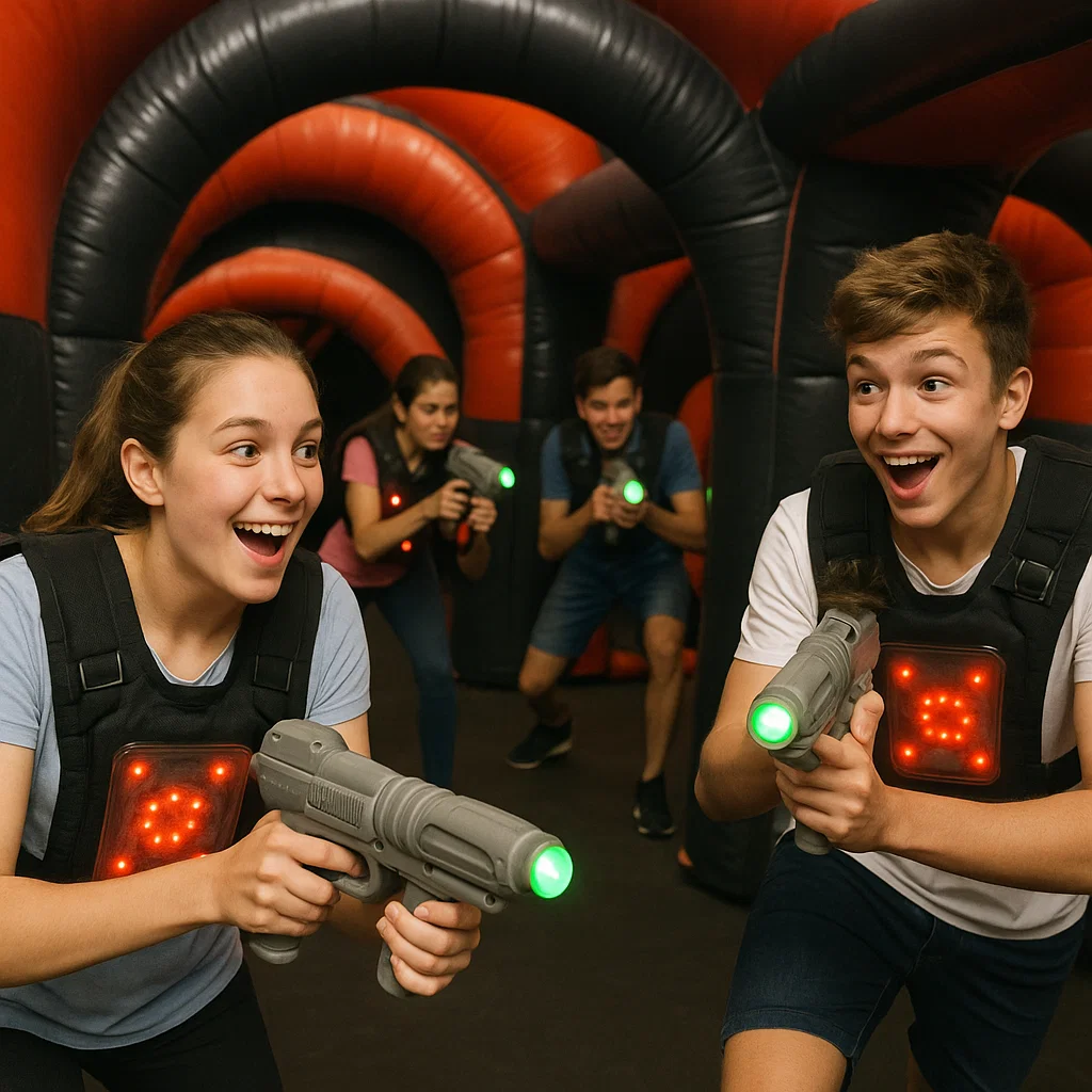 Laser tag rentals — duck