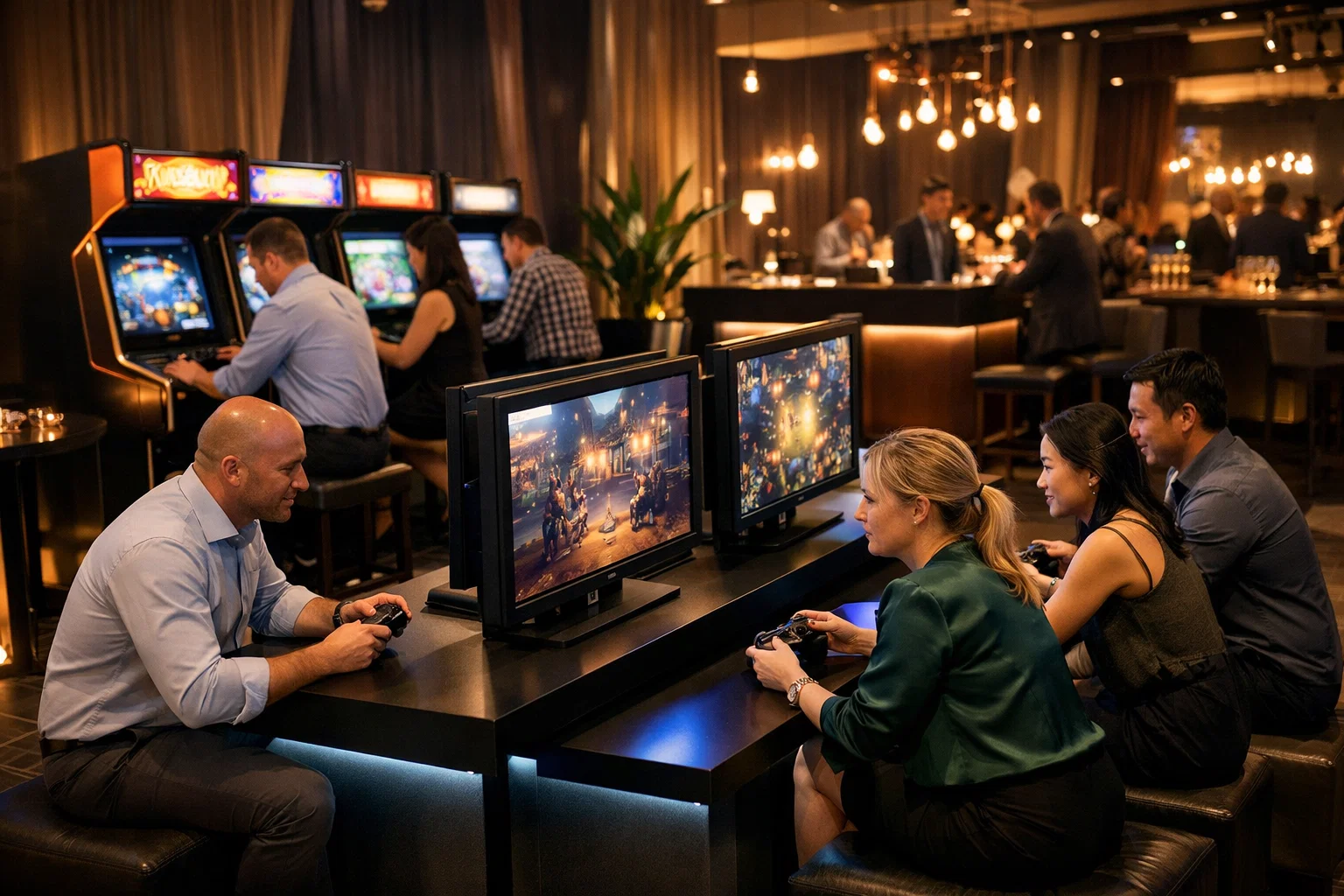 Arcade rentals for corporate events