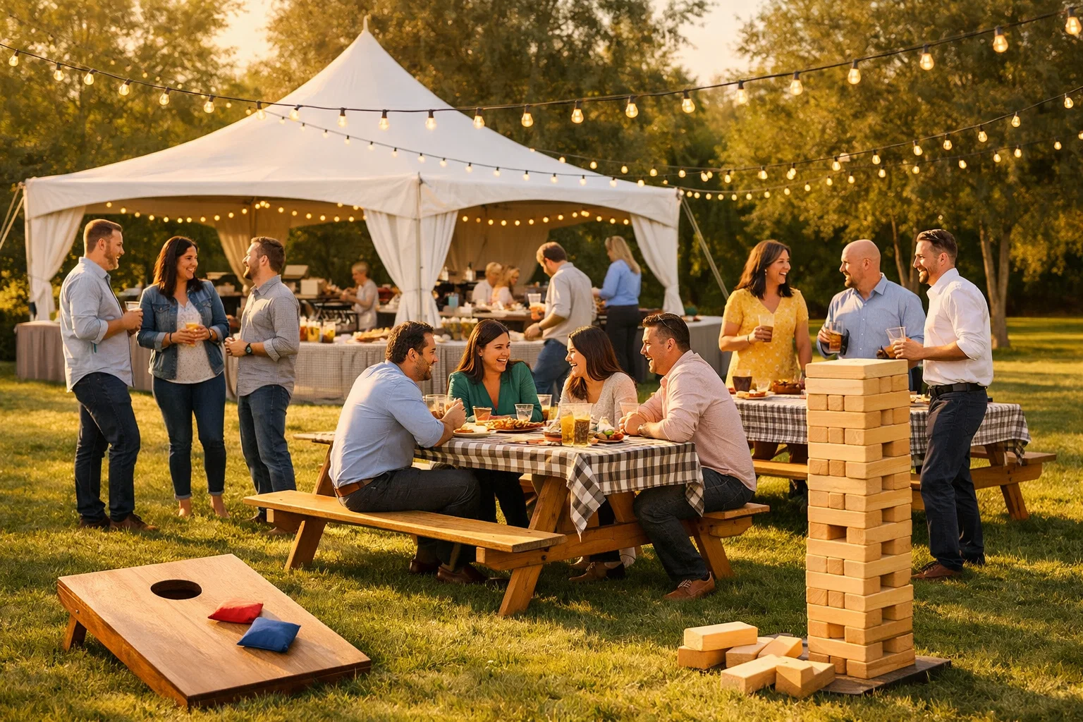 Corporate company picnic rentals