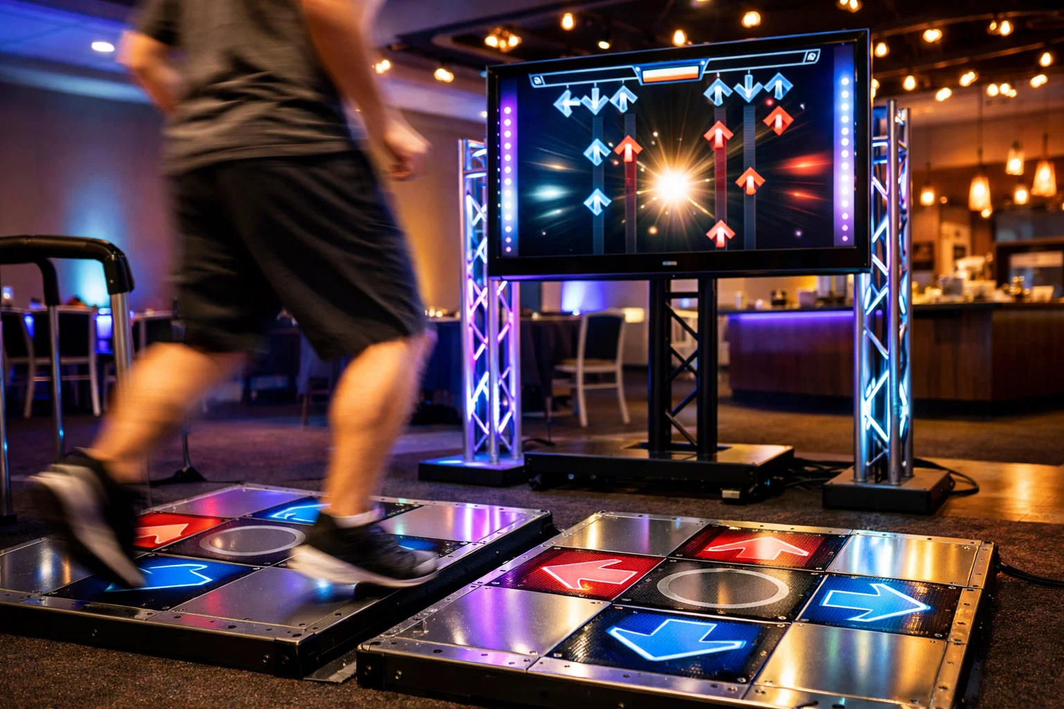Dance Dance Revolution rental for high energy interactive events near Philadelphia and Blue Bell PA