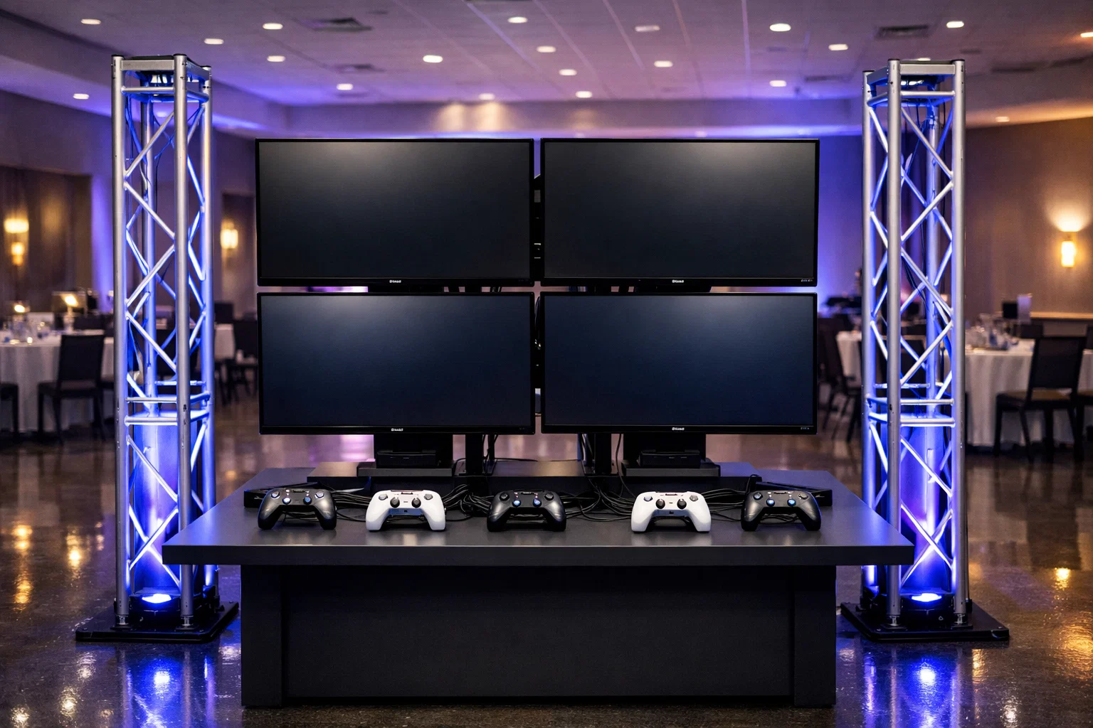 Video arcade station rental for interactive events near King of Prussia and Philadelphia PA