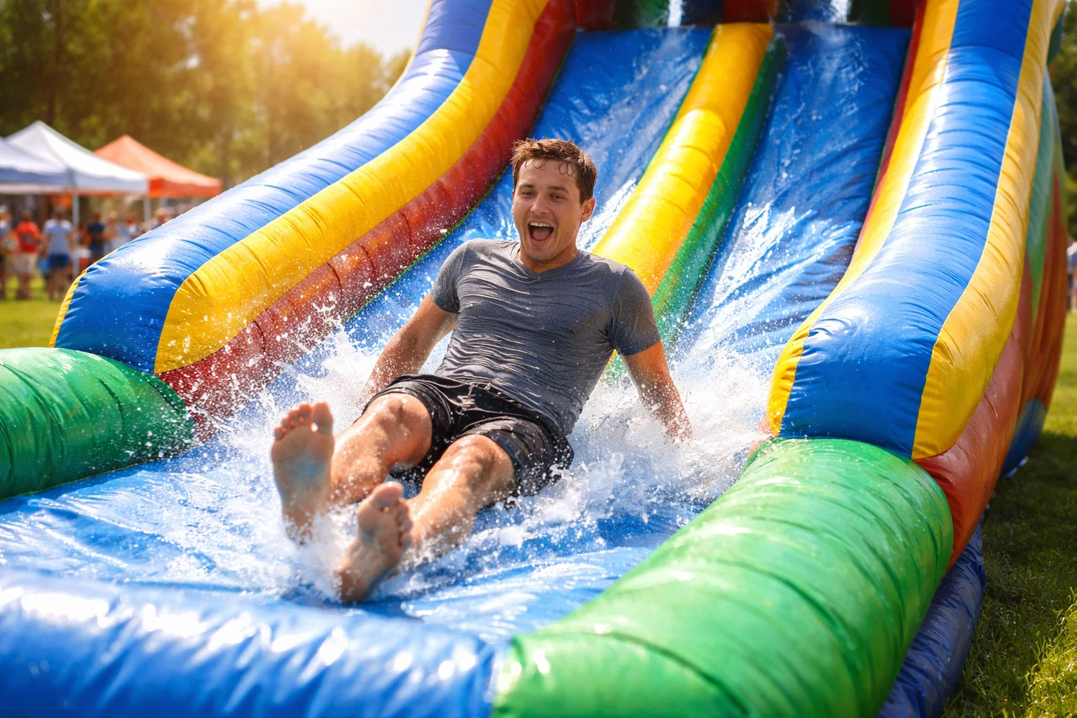 Inflatable Water Slide Rentals in Pennsville, NJ - Delivery & Setup Included
