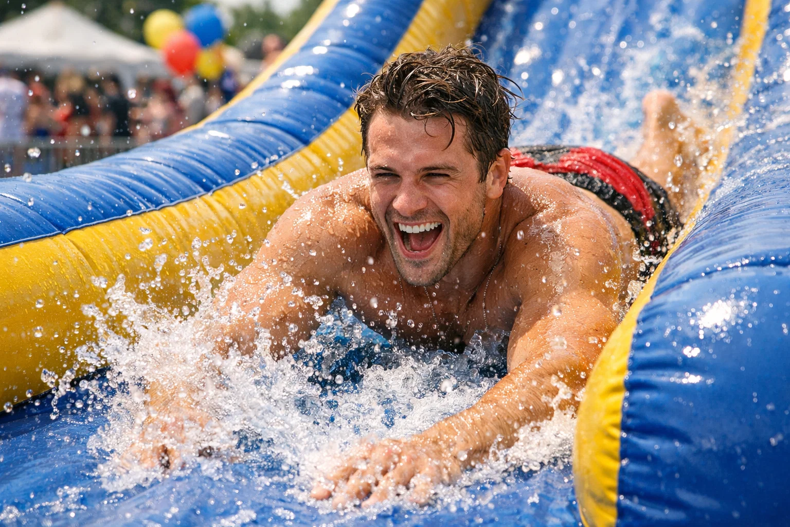 Inflatable Water Slide Rentals in Franklin Park, NJ - Delivered & Set Up