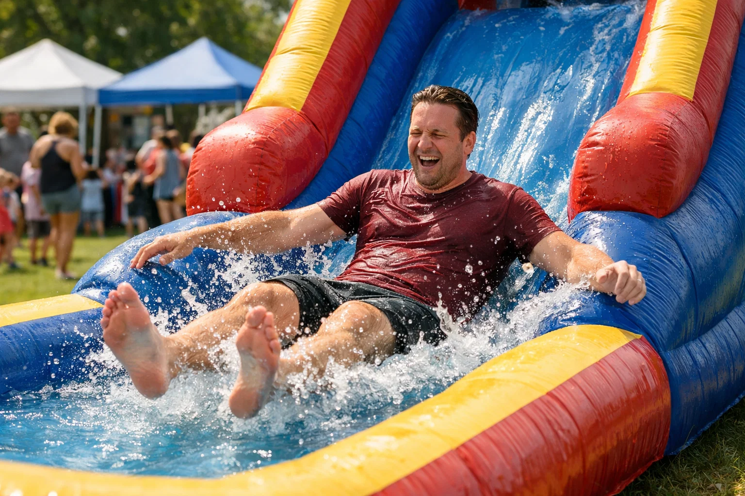 Inflatable Water Slide Rentals in Deerfield Street, NJ | Party Pros