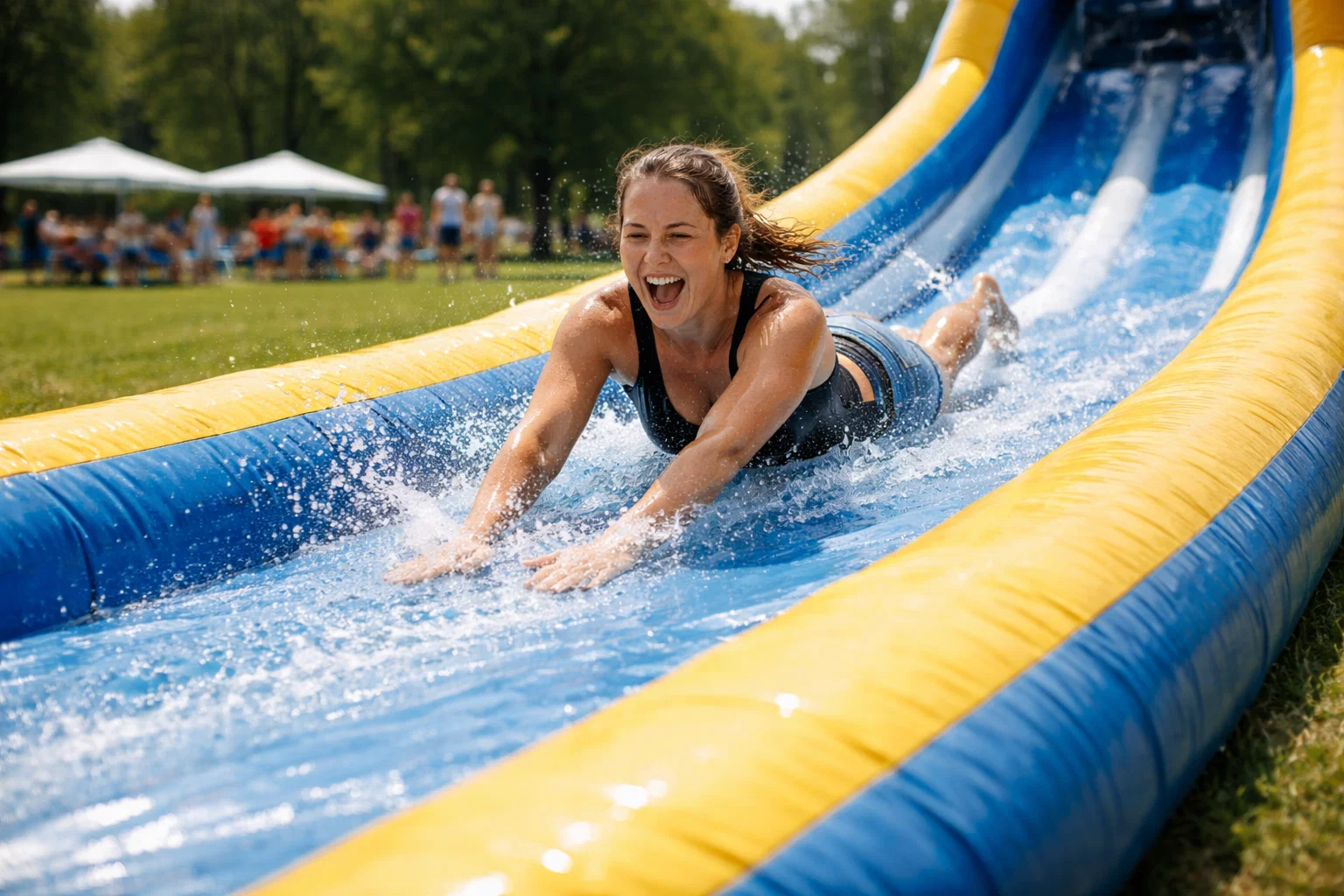 Inflatable Water Slide Rentals in Levittown, PA - Delivered & Set Up