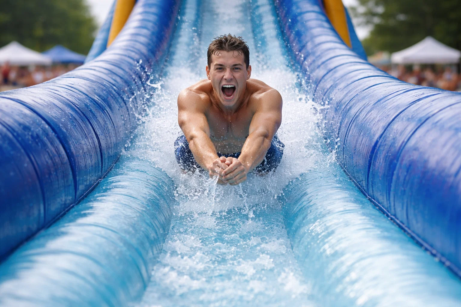 Inflatable Water Slide Rentals in Lawrence Township, NJ - Delivery & Setup Included