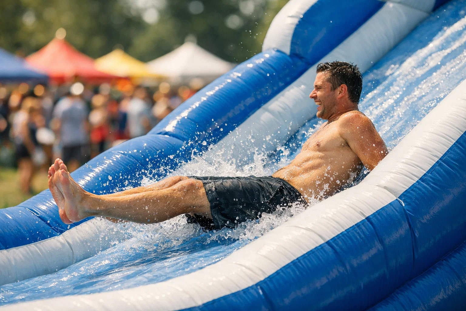 Inflatable Water Slide Rentals in Lancaster, PA - Summer Party Favorite