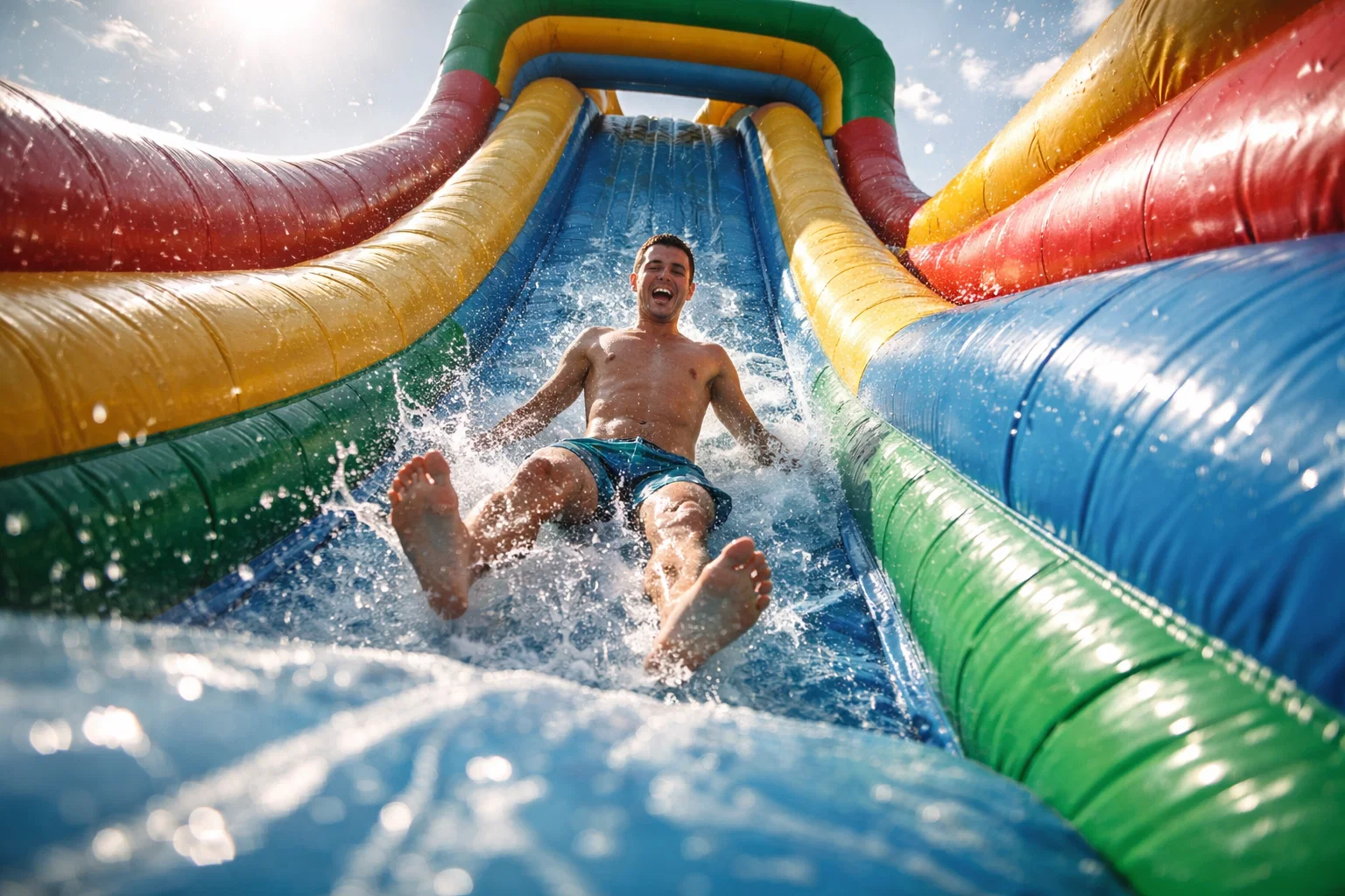 Inflatable Water Slide Rentals in Slatington, PA - Summer Party Favorite