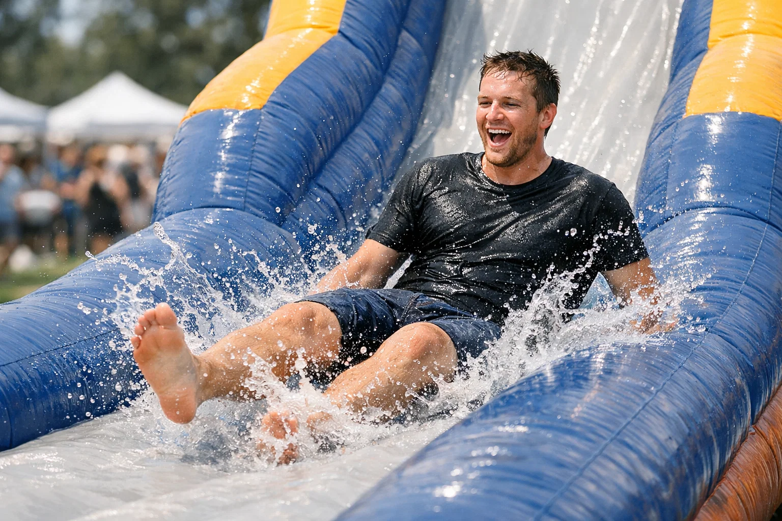 Inflatable Water Slide Rentals in Blawenburg, NJ - Staff On-Site Included