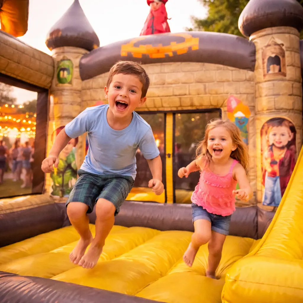 Inflatable bounce house rentals
