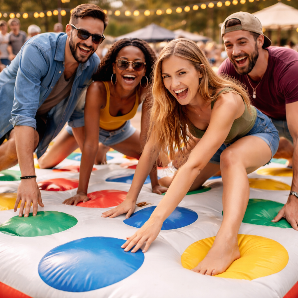 Giant games social lounge package for interactive party rentals