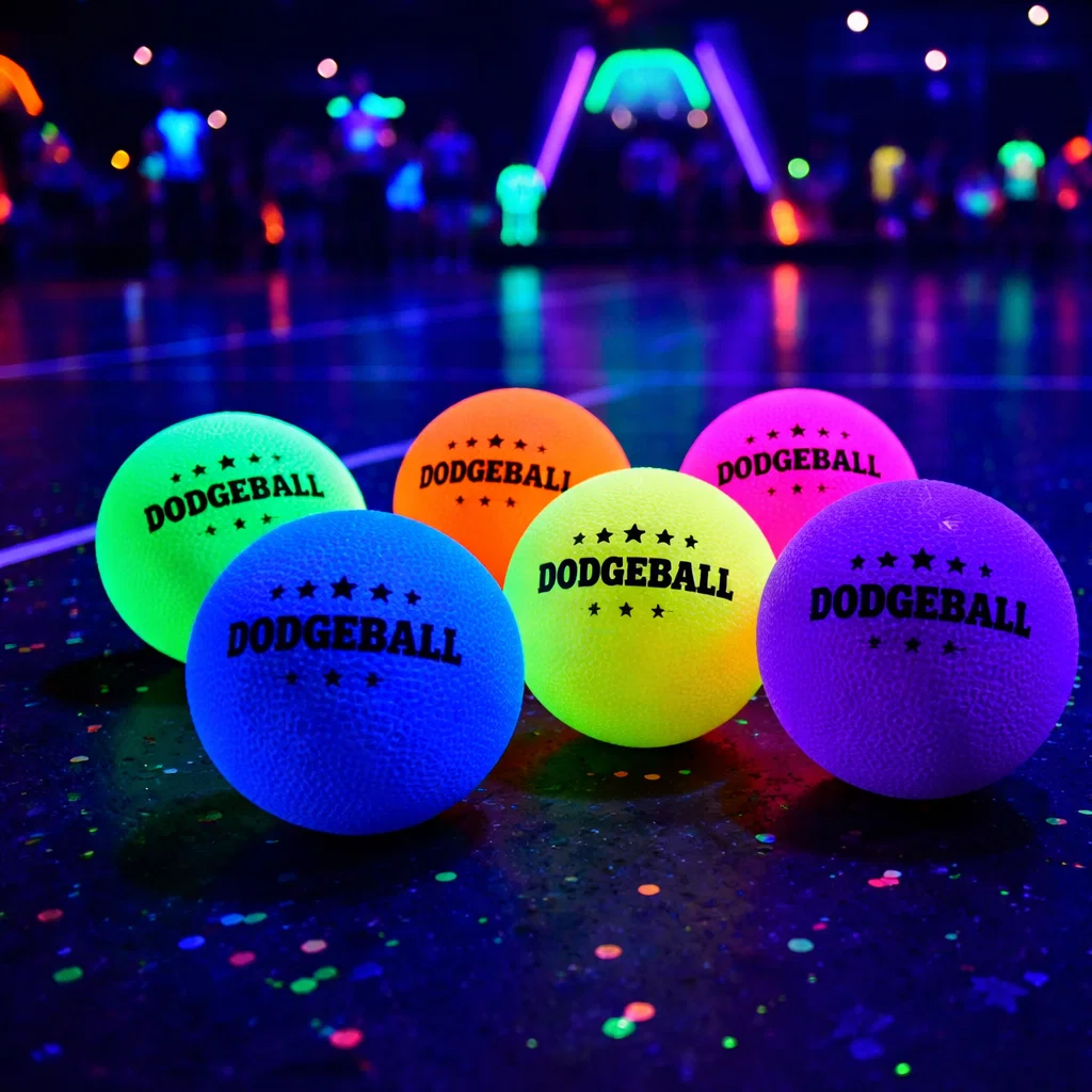 Glow dodge ball rental in Delaware