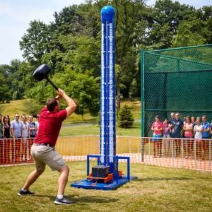 High Striker Giant Carnival Game, step up and test your strength