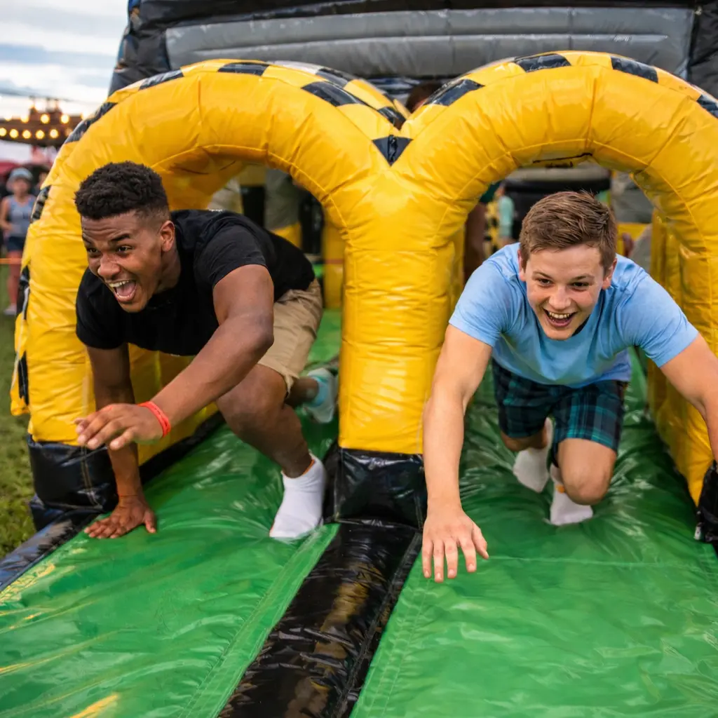 Inflatable obstacle course rentals