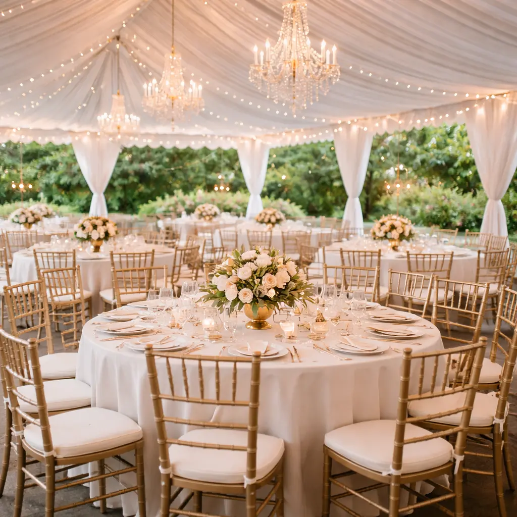 Table and chair rentals