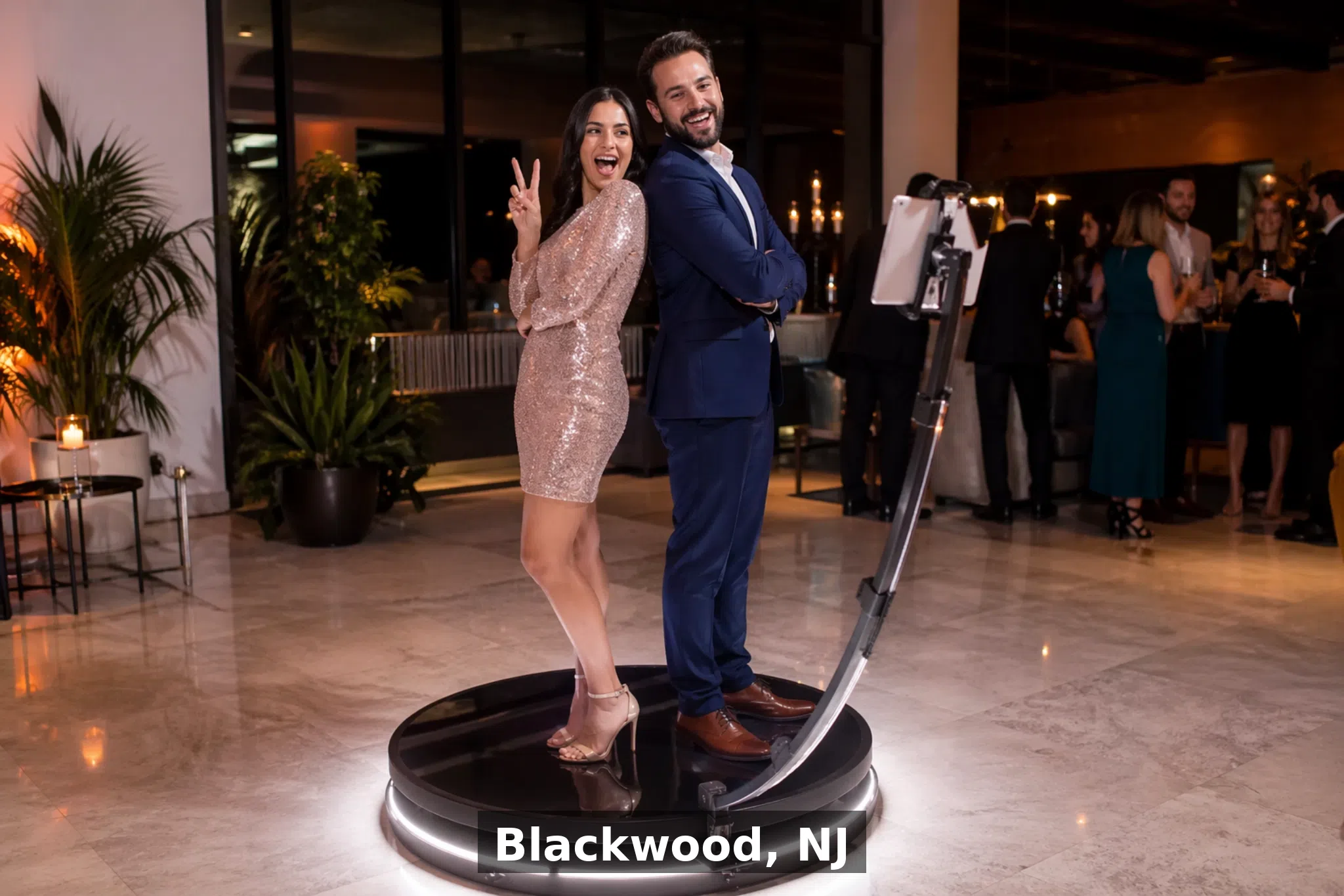 360 Photo Booth Rentals in Blackwood, New Jersey