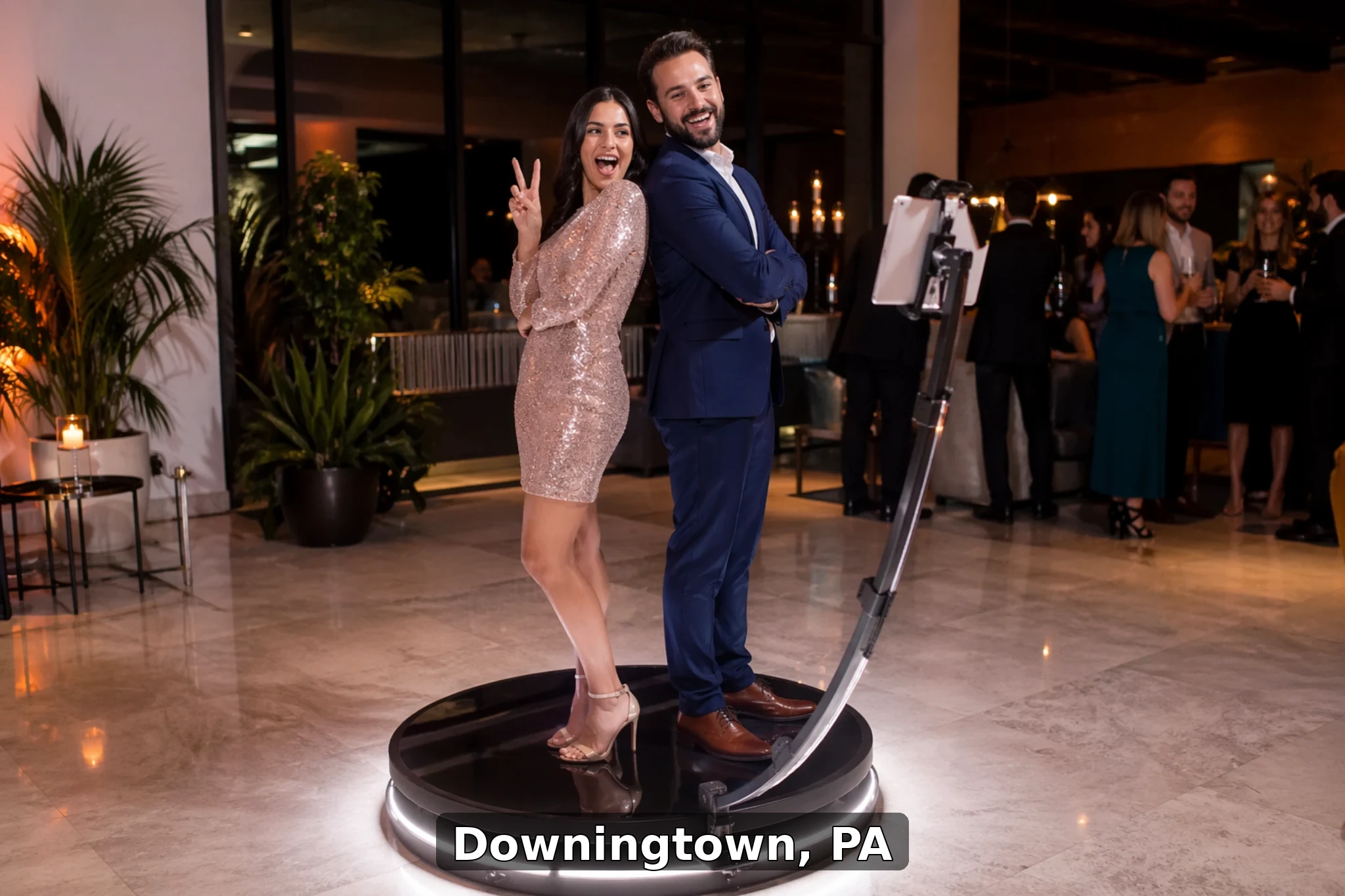 360 Photo Booth Rentals in Downingtown, Pennsylvania