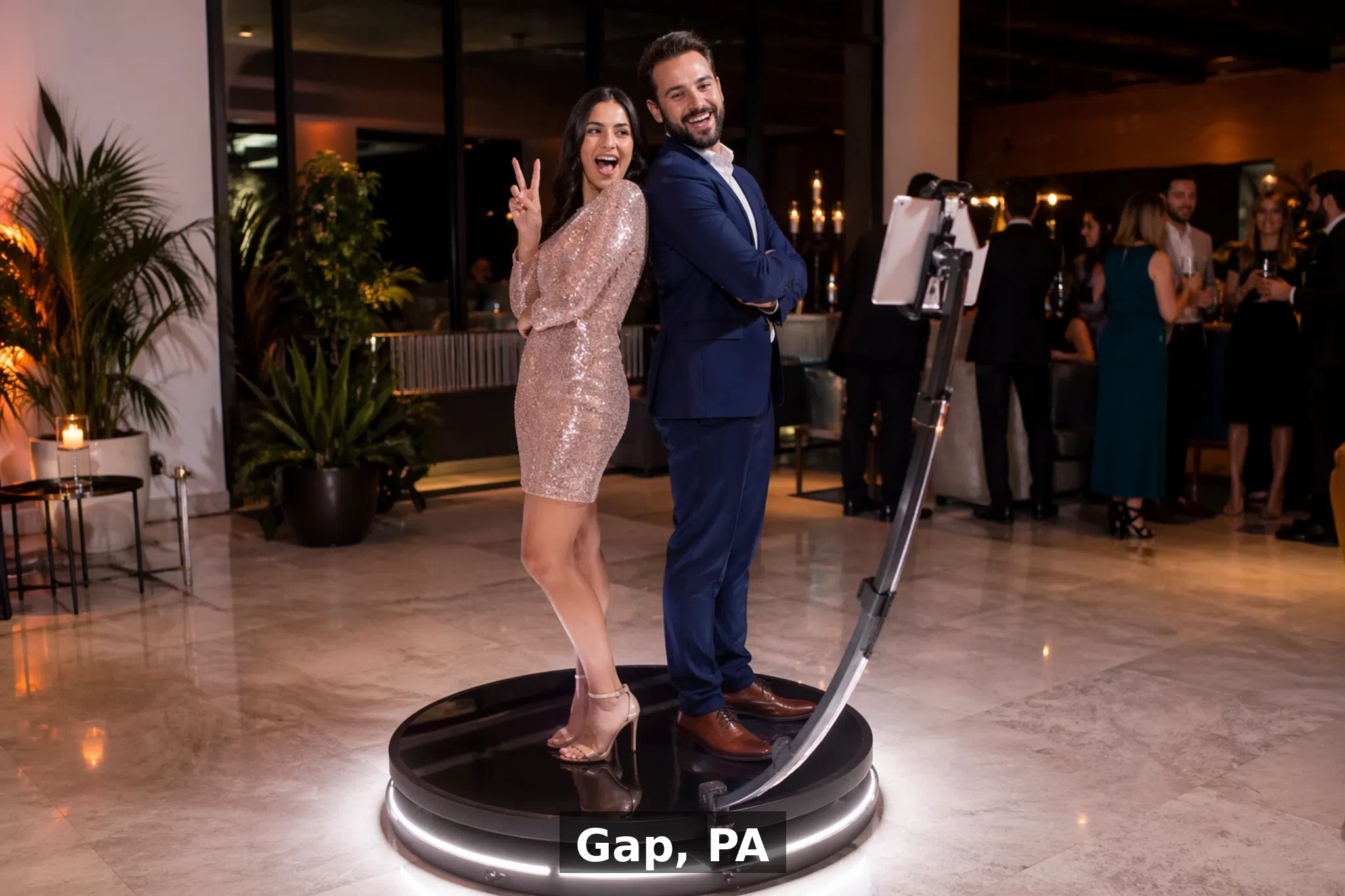 360 Photo Booth Rentals in Gap, Pennsylvania