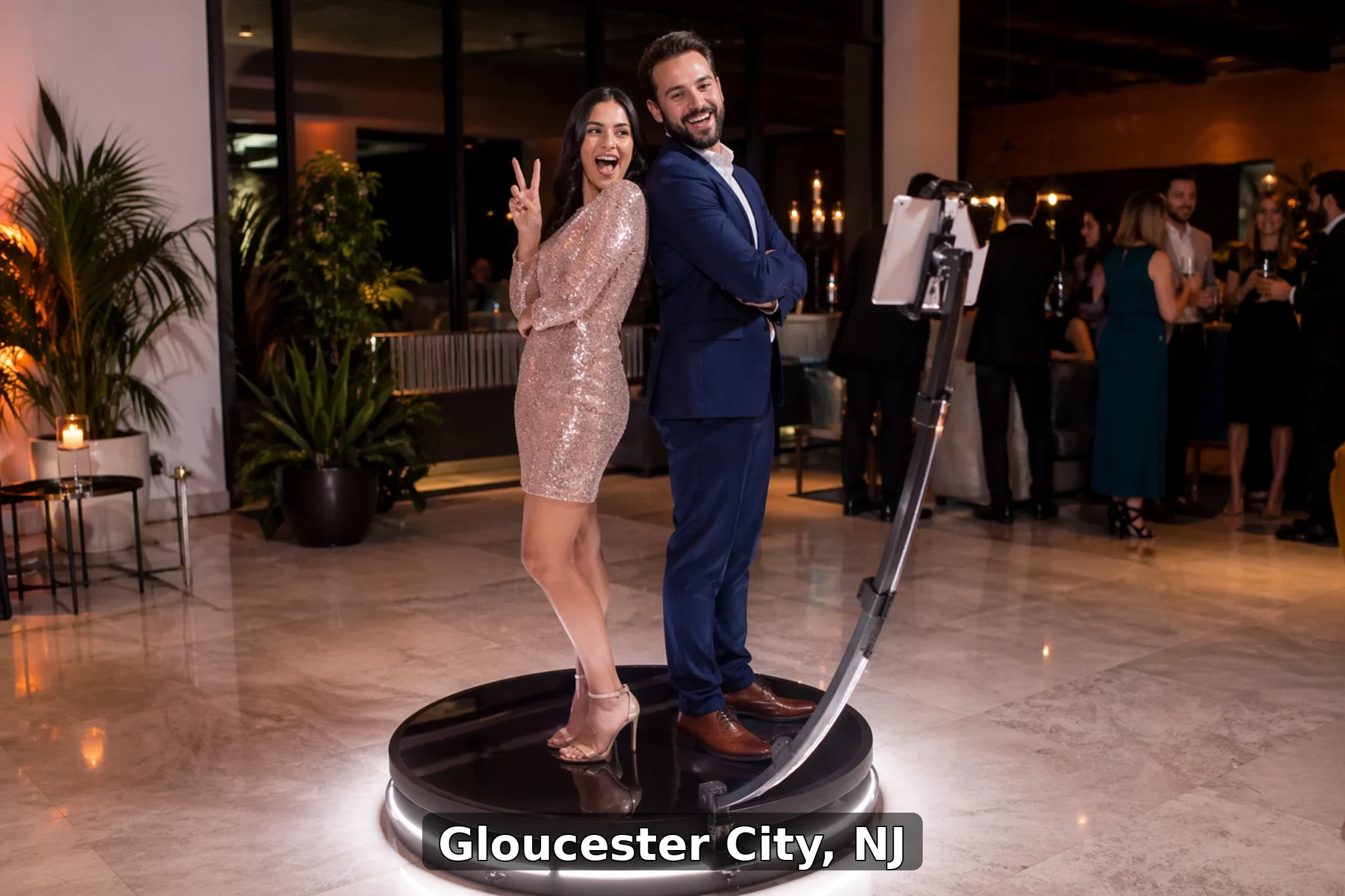 360 Photo Booth Rentals in Gloucester City, New Jersey